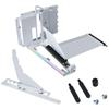 LIANLI PCIe Compatible Vertical GPU Bracket Official Japanese Distributor 5.0 Multi-Directional Kit, White,