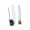 2 PCS Headlight Lamp Bulb Socket Wiring Harness Connector Plug Adapter Line for H1 H7 H4 Bulb