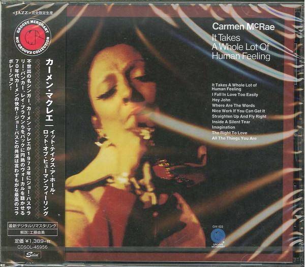 CD КАРМЕН МАКРЕЙ - МНОГО ЧЕЛОВЕЧЕСКИХ ЧУВСТВ CDSOL45956 Solid Records 2019 Япония ОбиДжаз Б/У
