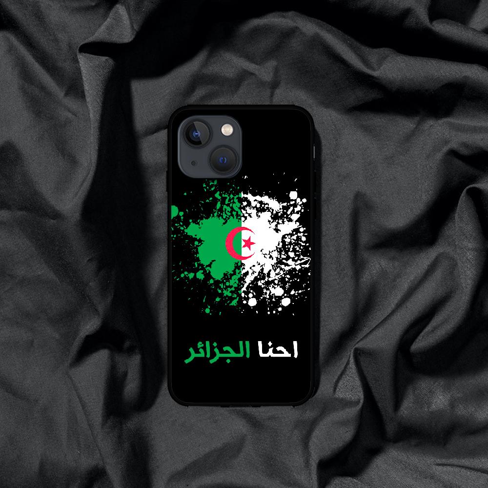 Чехол для телефона с алжирским флагом Алжира для iPhone Samsung Galaxy Redmi Xiaomi Oppo OnePlus Note SA 7 8 9 10 11 12 13 14 20 21 22 23 53 54 Pro Max Ultra