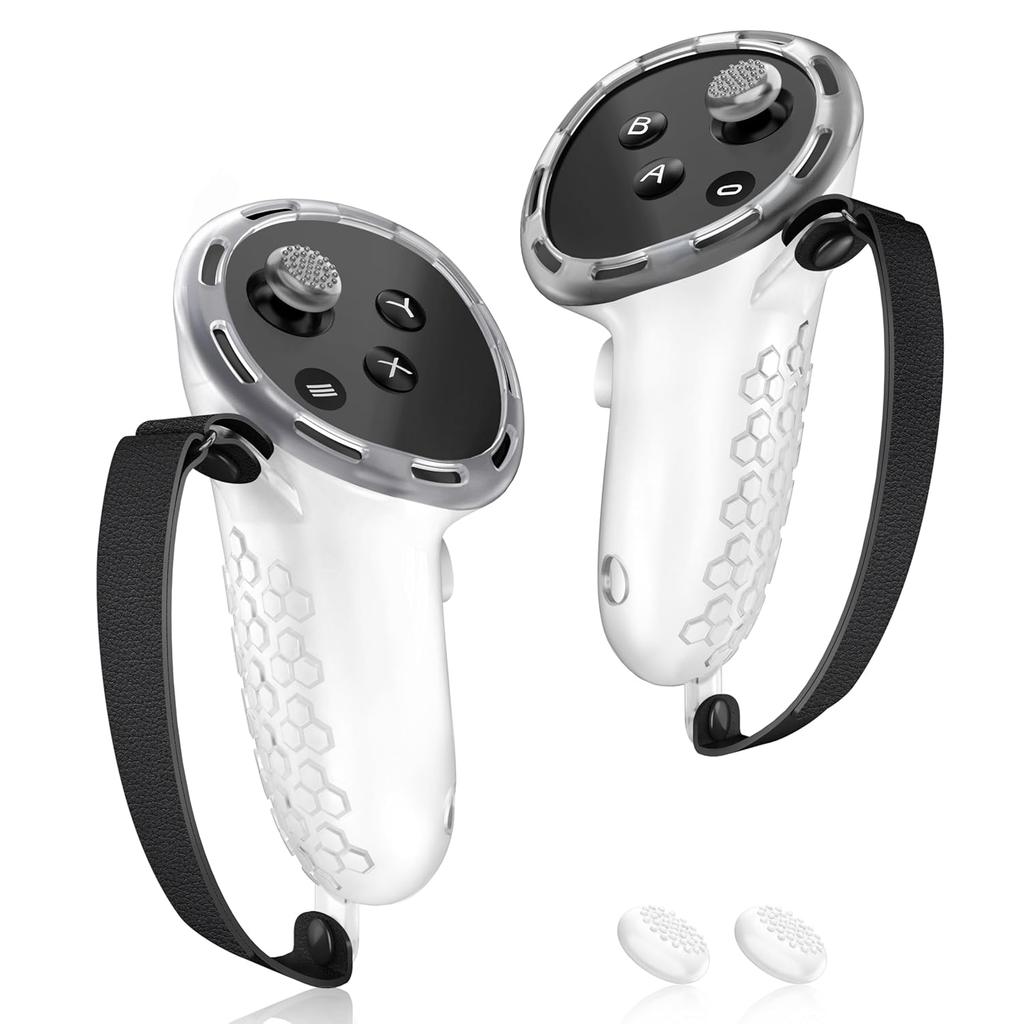 Controller Handle Q3 VR Accessories Handle Cover VR Touch Controller with Silicone Cover Anti Slip Finger Rod Cover