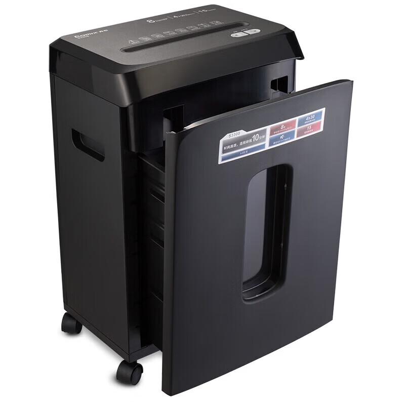 COMIX S3308 High-Efficiency Paper Shredder CN plug (adapter included)