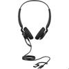 Jabra Engage 40 Проводная стерео накладная гарнитура черного цвета Подавление шума микрофона, Шумоподавление