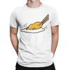 Pull Egg Gudetama Cute T-Shirt Men  Vintage Cotton Tee Shirt Crew Neck Short Sleeve T Shirts New Arrival Clothes