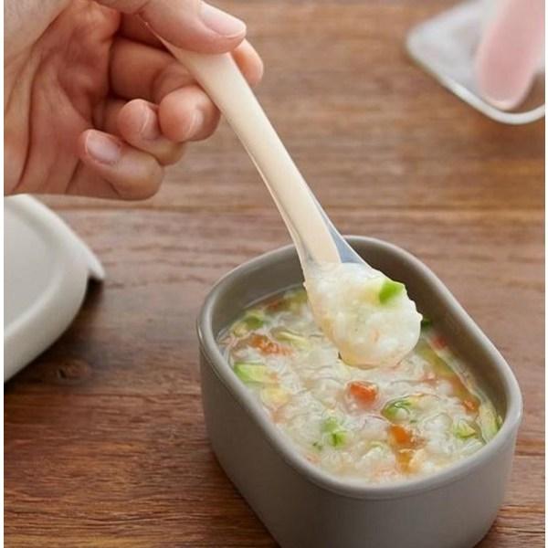 Силиконовая ложка для детского питания Fergie Animal Animal, 1 шт., бежевый медвежонок