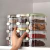 1/2/3/4 Layer Spice Vegetable Storage Box Refrigerator Crisper Camping Lunch Box Food Grade Grid Box Home Kitchen Peppercorn