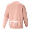 adidas Neo U Zxdd Crew Толстовка с узорчатым резиновым принтом Мужская толстовка розового цвета HT8820