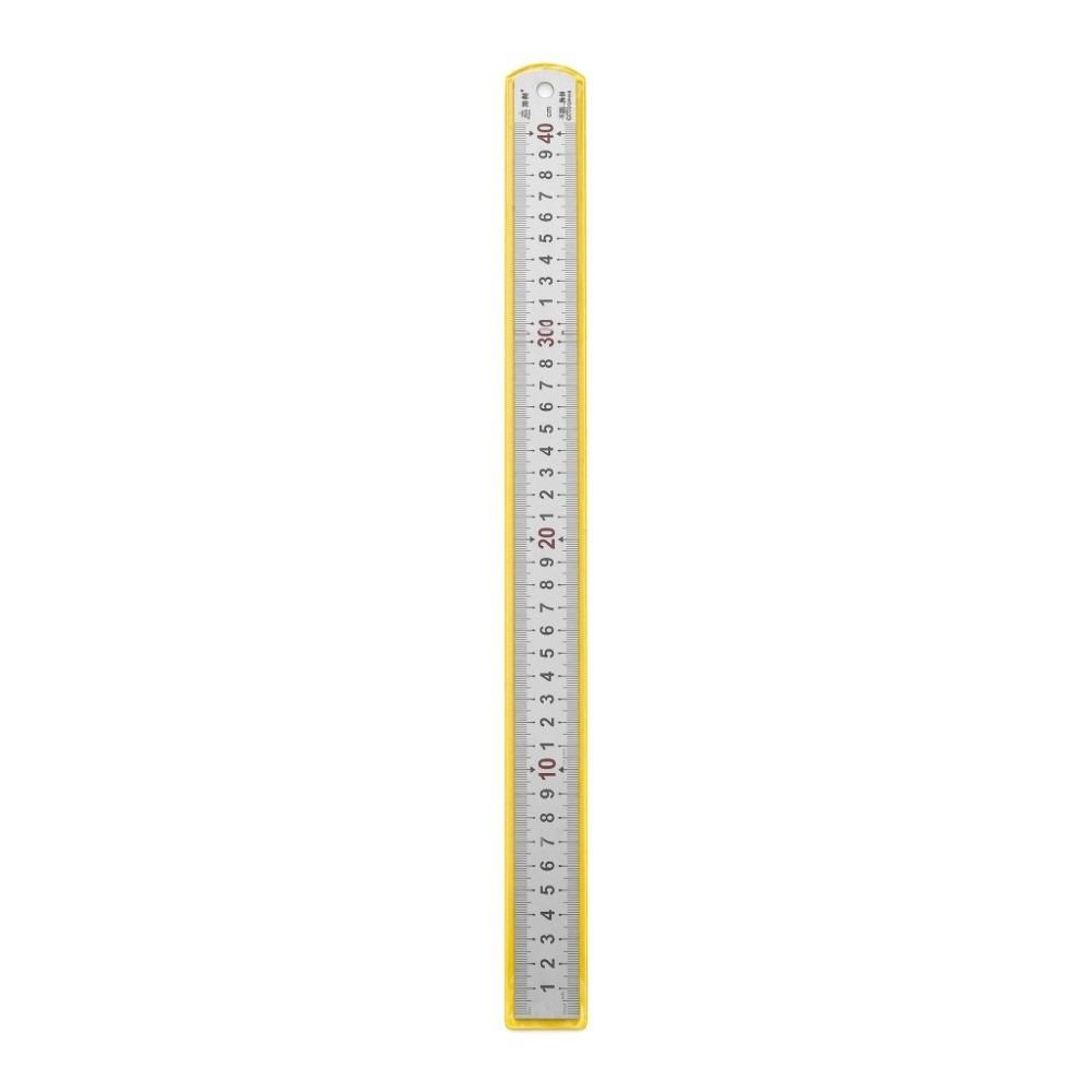 Inch and Pica Measurements Metal Measuring Tool Silver Display Leveling