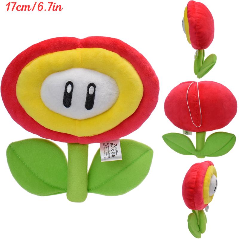 26 стилей Kawaii Mario Ice Fire Flower Boo Cappy плюшевые игрушки милые аниме-фигурки Super Star Big Poison Piranha Plant Peluche Dolls