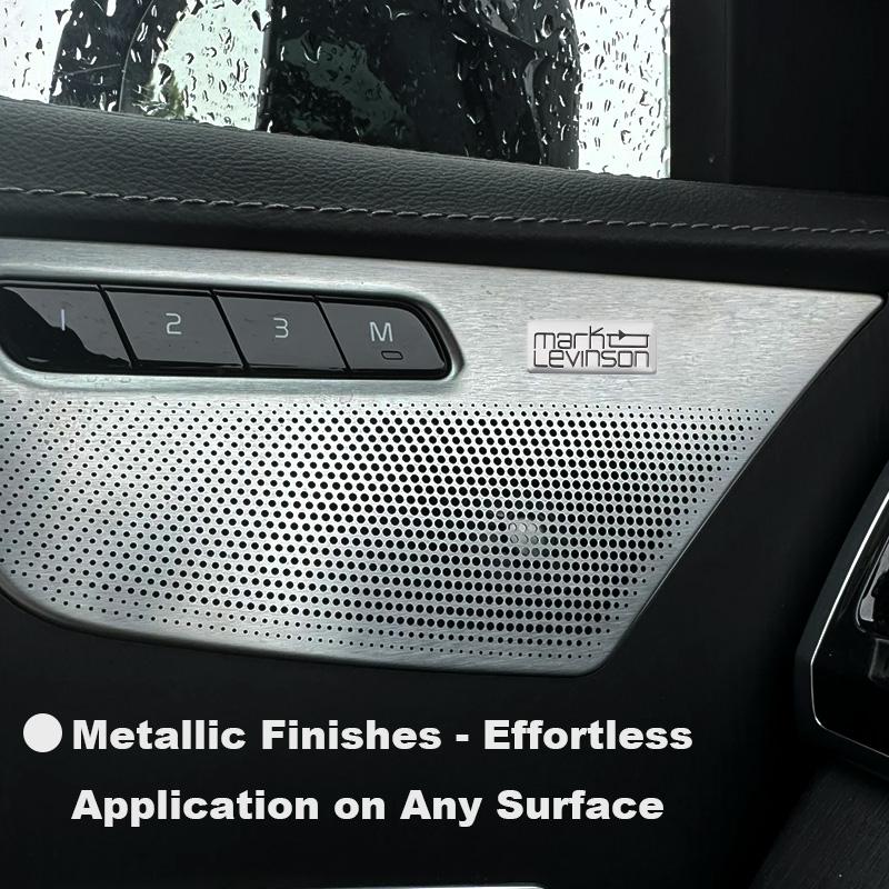 Авто Стайлинг Логотип Эмблема Mark Levinson 3D Алюминиевая Динамик Аудио Декор Наклейки Наклейки Для Lexus UX250H Fsport CT200H RX400H NX
