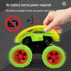 Детская четырехколесная инерционная трюковая машинка - вращающаяся внедорожная модель игрушки