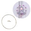 5Pcs Dream Catcher Open Circle Ring Wreath Macrame Hoop Ring for Making Wedding Decors, Wall Hanging Crafts Easy to Use