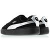 Puma Кроссовки Suede Series Laser Low-Top Женские кроссовки Черный Серебристый 363649-01