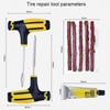 Car Tire Repair Tool Set Vacuum Tire Special Emergency Motorcycle Electric Vehicle Universal Rubber Strip Quick Tire Repair