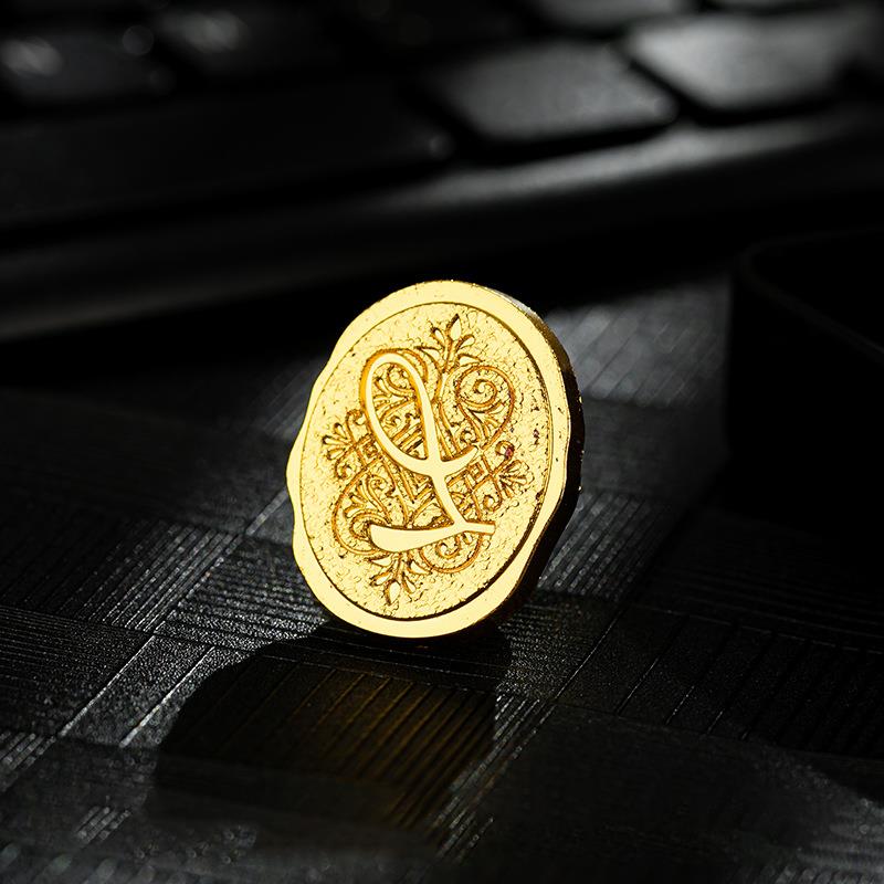 Ретро-сургучный штамп, головка 26 букв алфавита AZ, набор печатей, инструменты для декора почтовых ящиков, античный сплав, головка печати, свадебное ремесло, подарок