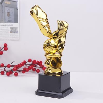 Футбольная Золотая бутса Победитель Трофея Золотые трофеи Золотая бутса Футбол Футбольная премия Трофей Лучший стрелок Бутса Сувенирный кубок