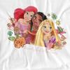Disney Princess Unisex Adult Ready For Whatever Ariel Moana Rapunzel T-Shirt