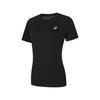 Reflective Night Vision Quick-Dry Breathable Pullover Round Neck Running Short Sleeve T-Shirt Women T-Shirt Black 2032D117-001