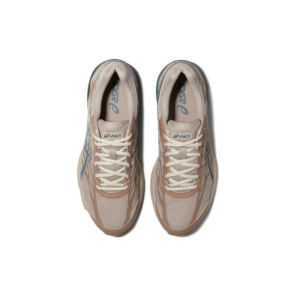 Asics Gel-Flux 4 Удобная Модная Ткань Синтетическая Кожа Низкий Верх Повседневные Беговые Кроссовки Мужские кроссовки Серо-Коричневые 1011A614-030