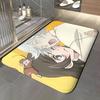 anime K-Kamisama Kiss Floor Mat Soft Flannel Entrance Door Mat Non Slip Absorbent Bathroom Bedroom Floor Rug