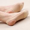 1 Pair Women Ultra Thin Invisible Shallow Mouth Non Slip Socks High Heel Forefoot Pad Socks