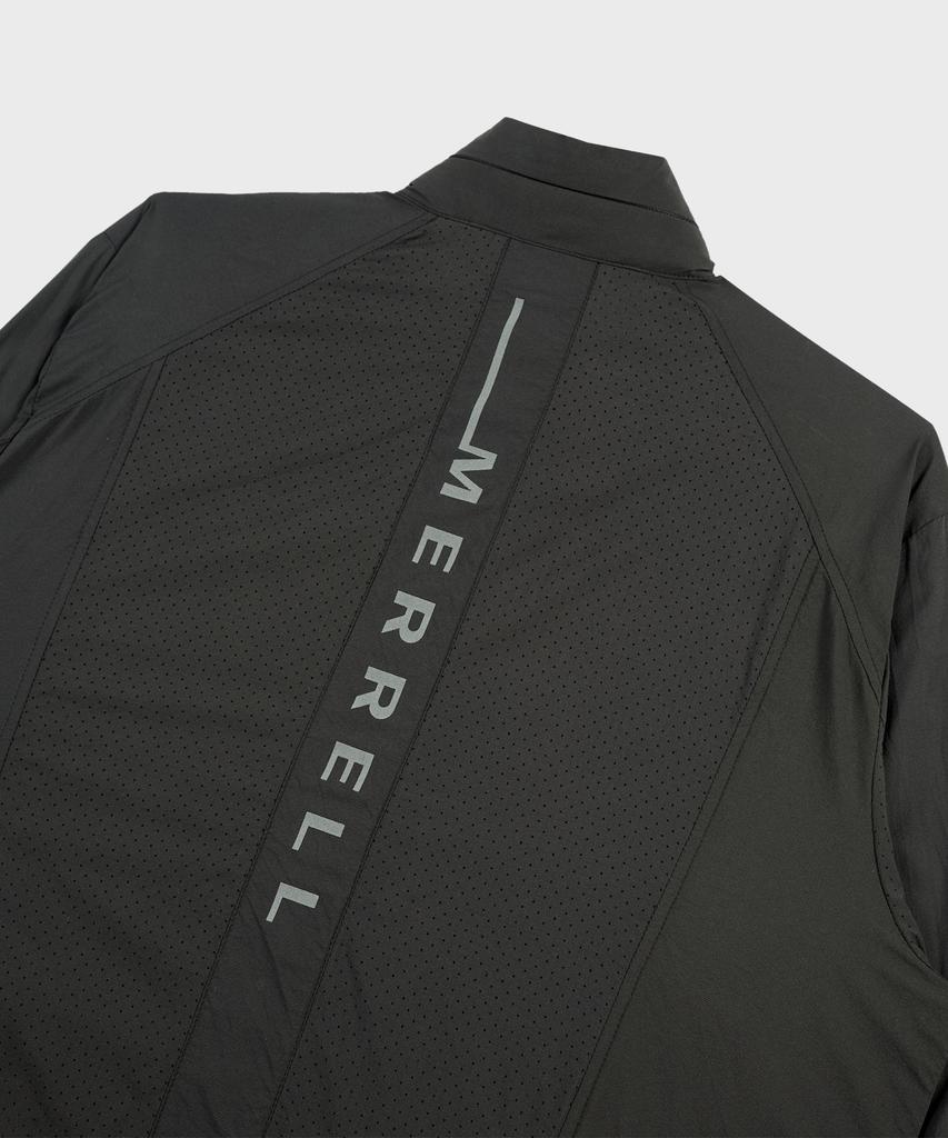 Merrell [Мужская] Легкая куртка для хайкинга с перфорацией Угольный