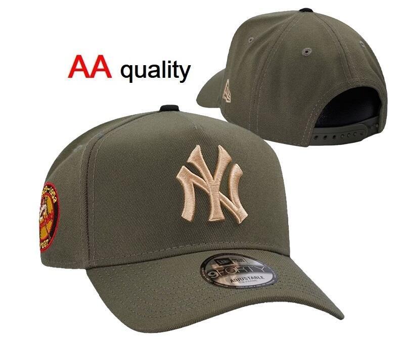 Регулируемая унисекс кепка с прямым козырьком New York Yankees - Модная уличная бейсболка