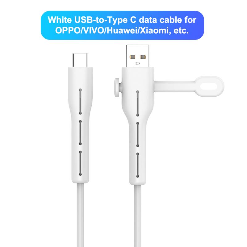 Защита для кабеля зарядного устройства USB на Type-C для OPPO/VIVO/Xiaomi Type-C на L Силиконовая защита для шнура зарядного устройства для кейса зарядного устройства 18/20 Вт