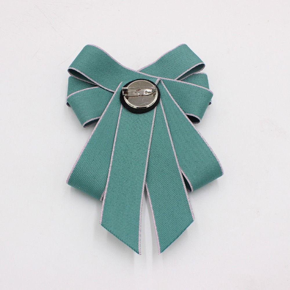 Rhinestone Bow Tie Crystal Ribbon Bow Brooch Fashion Neck Tie For Men and Women