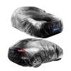 Car Cover Indoor Dustproof PEVA Disposable Car Cover Transparent Soft Scratch-Free Auto Exterior Protector Universal