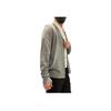 Calvin Klein Solid Color Simple Casual Comfortable Cardigan Sweater Men Sweater Gray 40QP317-030