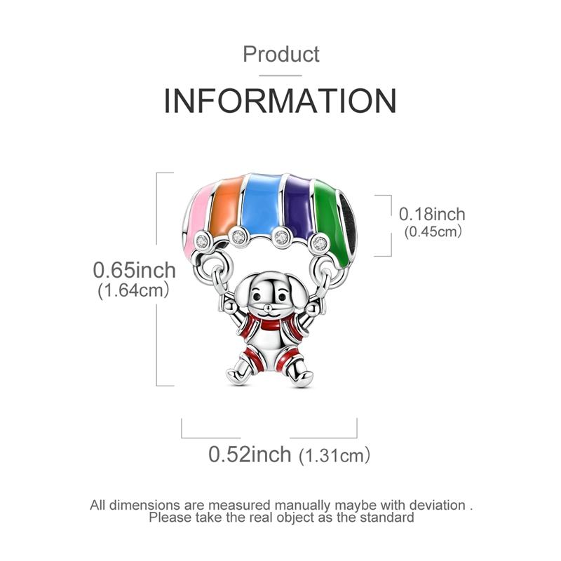 925 Silver Pendant Clown Avocado Charms Beads Fit Original Bracelet Making For Woman Jewelry Fashion Pendant DIY Gift