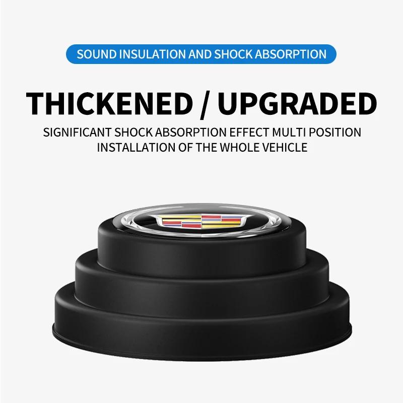 1/2/4 шт. Автомобильный противоударный коврик на дверь, силиконовая наклейка против столкновений для Cadillac SRX ATS XTS CT4 CT5 CT6 XT4 XT5 XT6, аксессуары