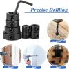 Adjustable Drill Stoper Collar Set 3-16mm Drill Stop Ring Bit Positioner  Woodwork Tools