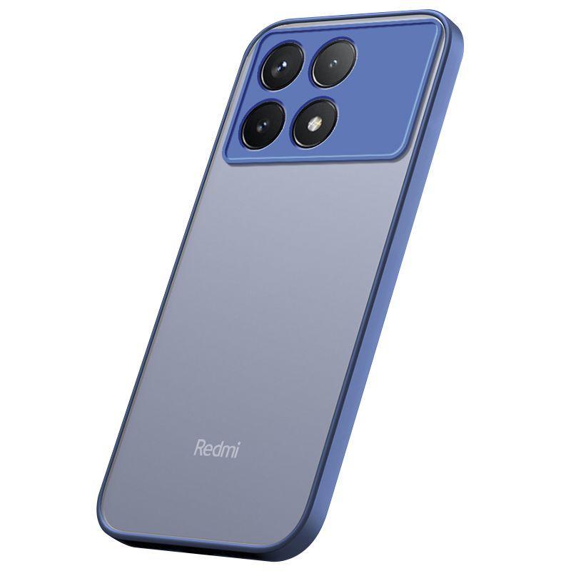 For Xiaomi POCO X6 Pro 5G Case Luxury Matte Transparent Phone Cover Redmi Note 13 12 11 4G 10 9 Thin Armor Bumper Case