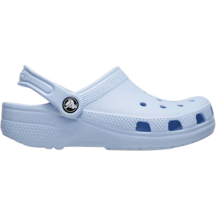 Crocs Классические клоги Удобные Мягкие Нескользящие Прочные Низкие Детские туфли Светло-голубые Детские клоги 206990-4NS