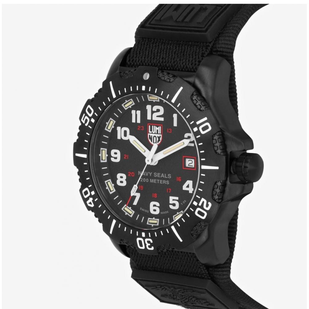 Мужские часы Luminox с уретановым ремешком, дополнительный набор ремешков Navy Seal Military xS.4231.Set