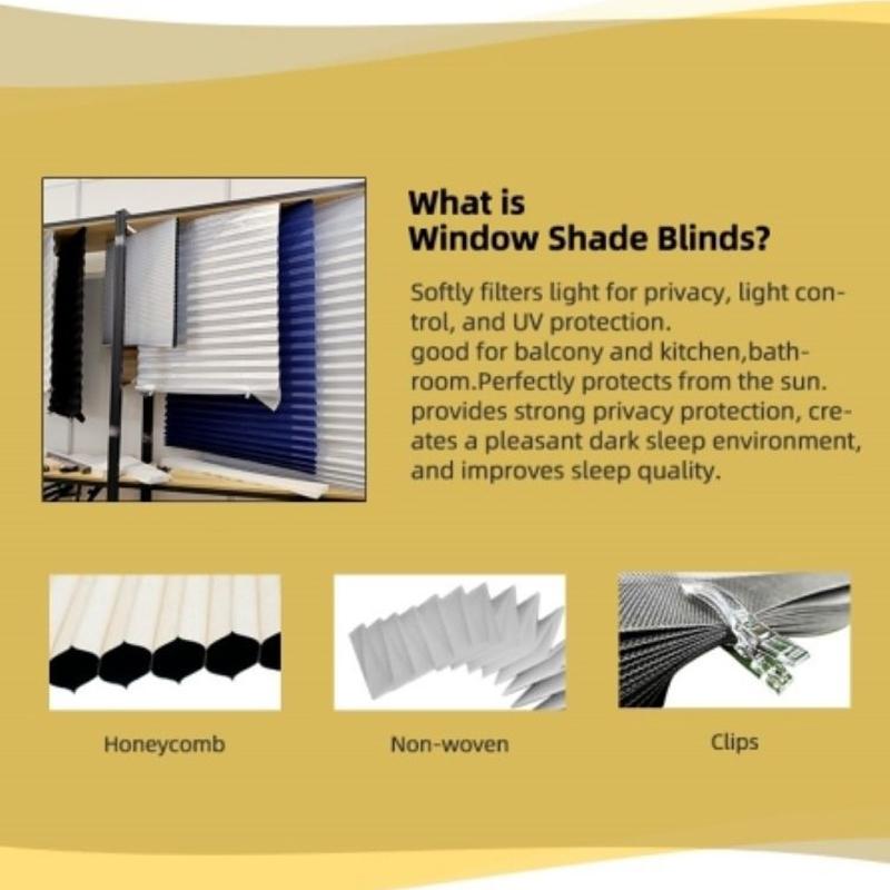 Плиссированные жалюзи, занавески для приватности, самоклеящиеся солнцезащитные шторы, простые затемняющие шторы для спальни, гостиной, балкона