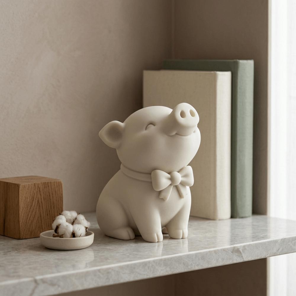 5cm Pet Figurine 3D Printed Desktop Ornaments Cartoon Cat Statue Collection