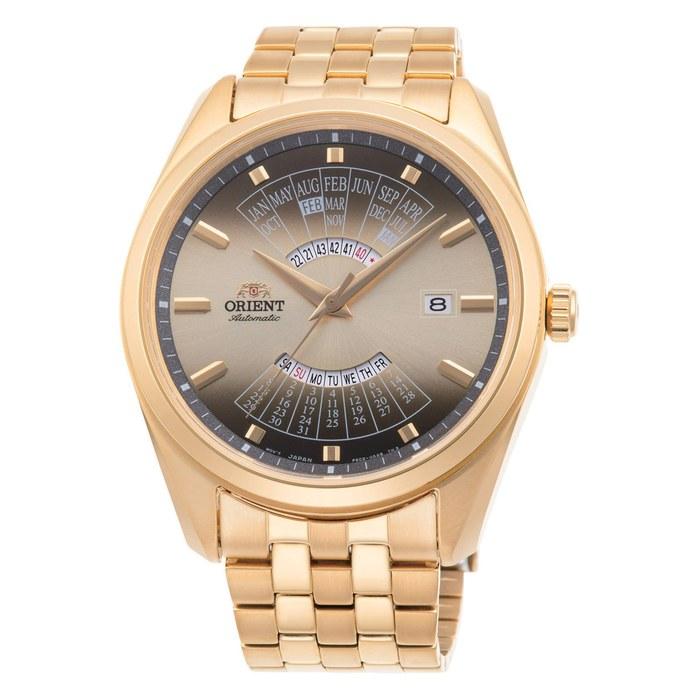Orient ORIENT Механические Автоматические Часы с Вечным Календарем Мужские RA-BA0001G10B Золотые