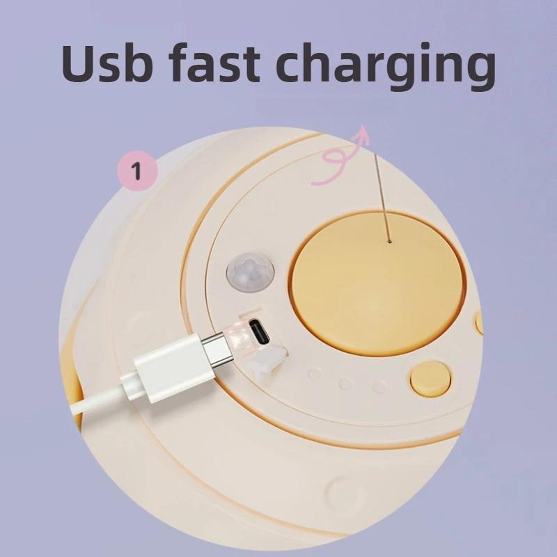 Креативные забавные игрушки для домашних кошек, USB-зарядка, игрушка-пряталка для кошек, интеллектуальная дразнилка для кошек, вращающееся колесо, игрушки для животных, интерактивные, 3 режима, товары для питомцев