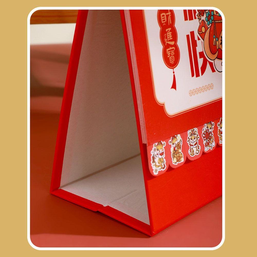 Настольный календарь-флип на 2025 год, ежедневный, месячный, настольный календарь для студента