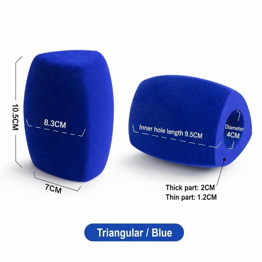 Foam Microphones Sponges Cover Square High Density Sponge Microphone Cover Triangular Noise Reductions Mic Sponge Cover