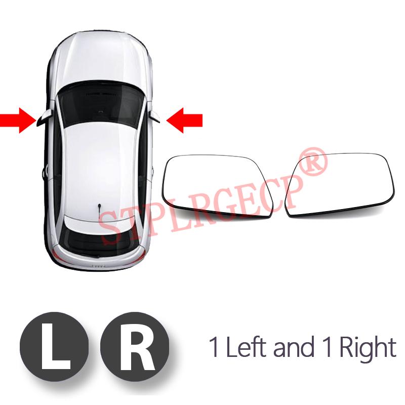Pour Nissan Navara NP300 Pathfinder R51 05-13, remplacement automatique de la plaque de lentille de rétroviseur latéral chauffant