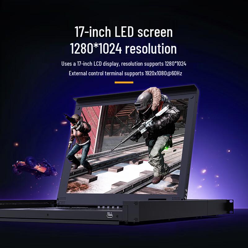 MT-viki 32-Port Rackmount KVM Console