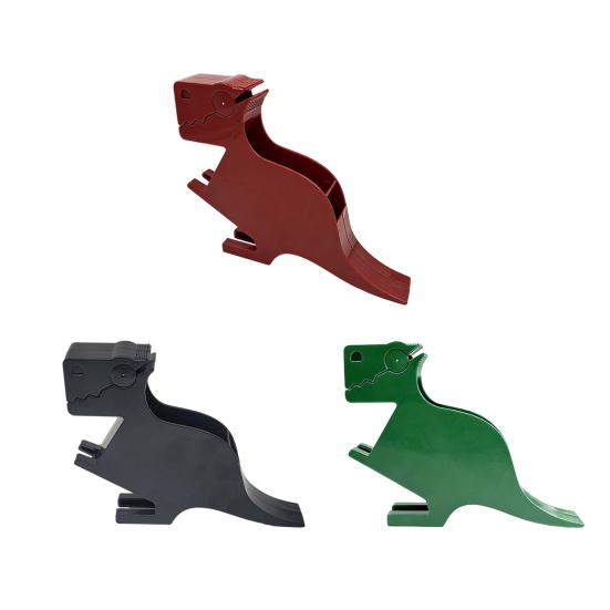 Dinosaur Sticky Notes Holder with Pen Storage Decorative Dino Memo Dispenser Organizer Desk Accessories