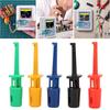 20Pcs Multimeter Accessories Colorful Small Hook Clip Test Probe for Electronic Testing