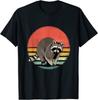 Retro Vintage Raccoon Wildlife Animal Raccoons Unisex T-Shirt