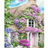 Frame Diy Painting By Numbers Kits For Adults Garden House Landscape Picture On Numbers For Home Decors 40x50cm
