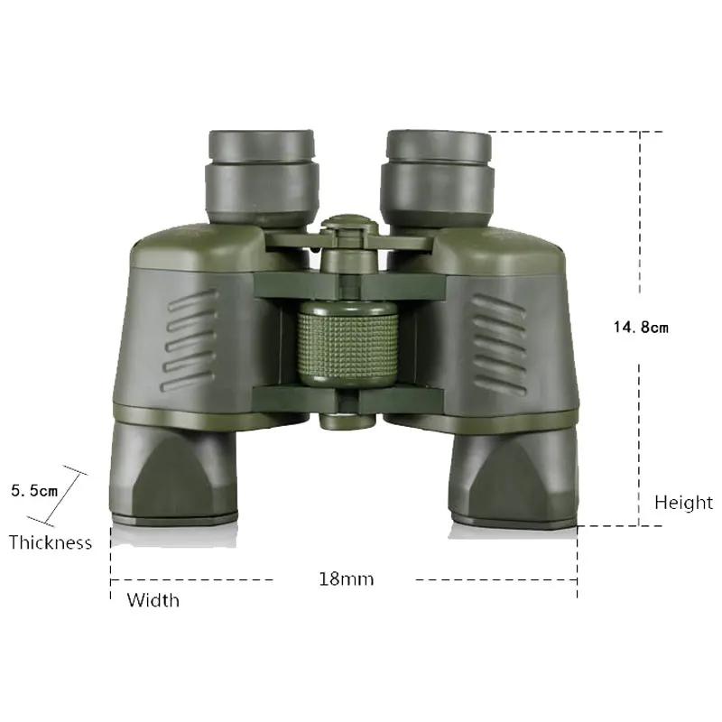 Профессиональный бинокль с высоким увеличением, портативный телескоп ночного видения для кемпинга на открытом воздухе